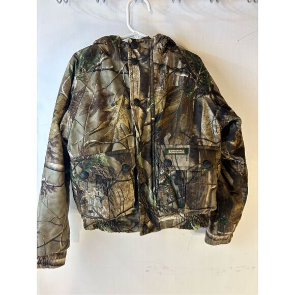 Remington reversible jacket youth 6/7 camouflage hunting coat rn#104467 - Picture 2 of 7